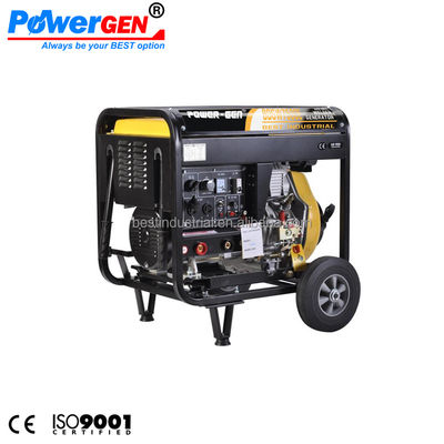 qualité  With 2 operating modes! ! ! 180A Max Diesel Engine 10HP Diesel Generator 5KW Portable Welding Welding Machine BDGW7500E usine